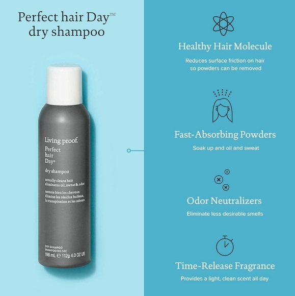 Living Proof, Perfect Hair Day (PhD) Dry Shampoo 4oz 🆕️ - Picture 3 of 11